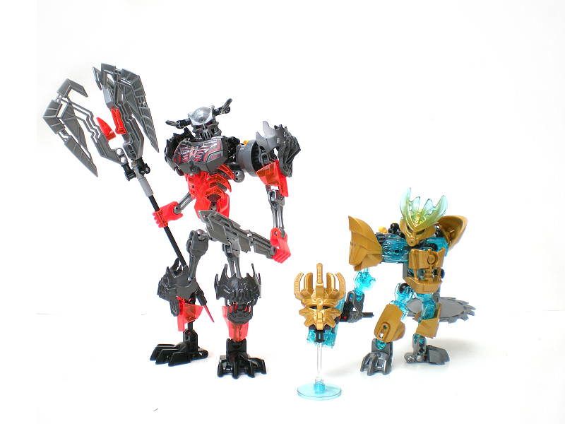 Lego Bionicle. Создатель Масок против Стального Черепа  